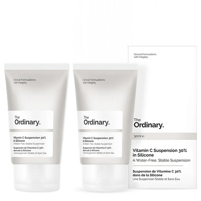The Ordinary Vitamin C Suspension 30% in Silicone [Double Pack] 2 x 30ml - Olabens
