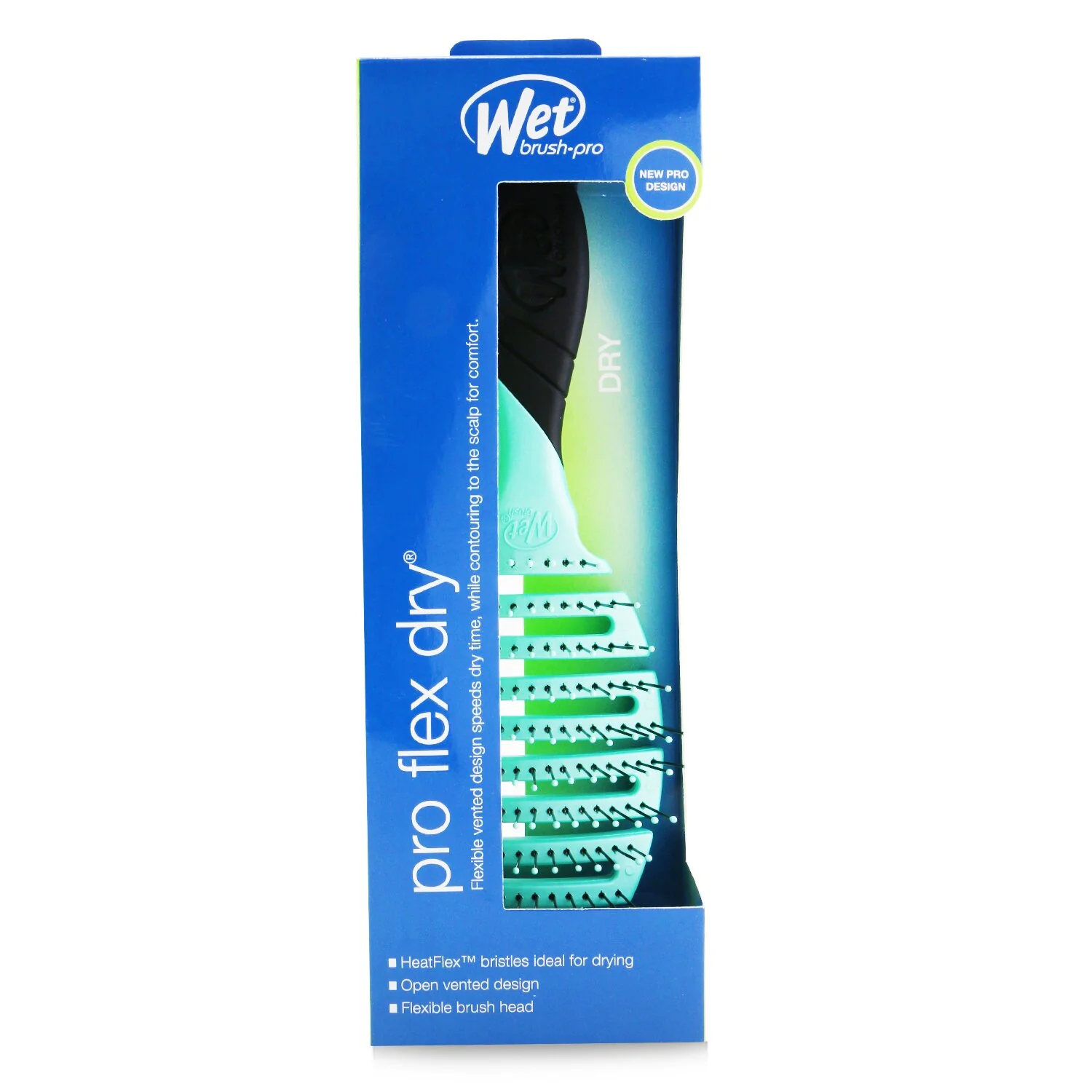 Wet Brush Pro Flex Dry - # Blue  1pc - Olabens