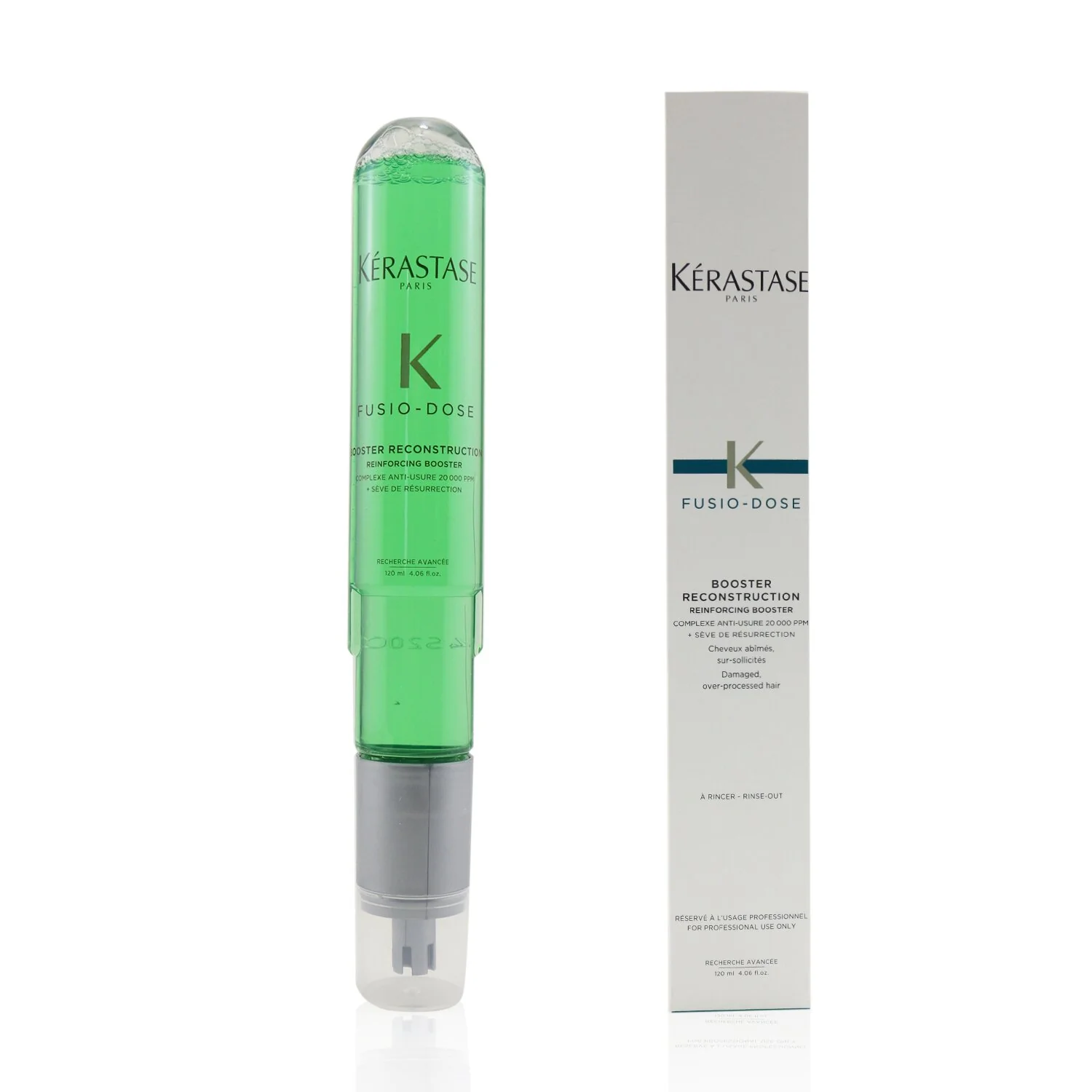 Kerastase Fusio-Dose Booster Reconstruction Reinforcing Booster - Damaged, Over-Processed Hair (Box Slightly Damaged)  120ml/4.06oz - Olabens