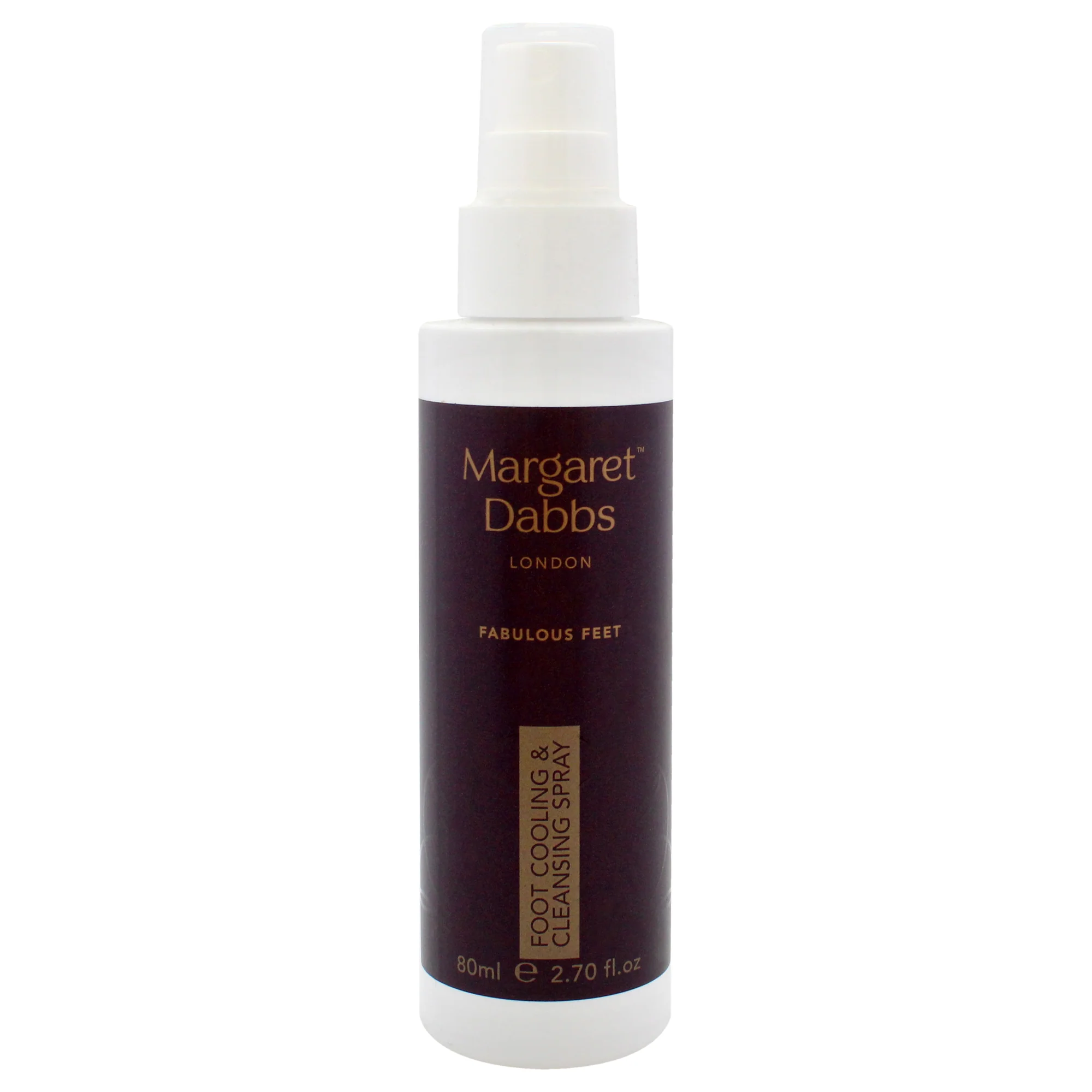 Margaret Dabbs Foot Cooling and Cleansing Spray by Margaret Dabbs for Unisex - 2.7 oz Spray - Olabens