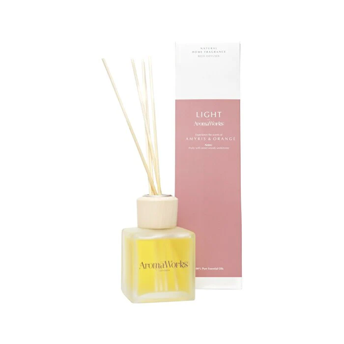 AromaWorks Light Reed Diffuser Amyris & Orange 100ml - Olabens