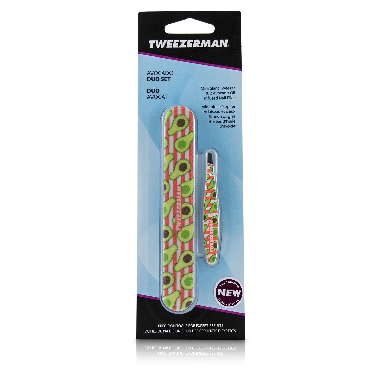 Tweezerman Avocado Duo Set  3pcs - Olabens