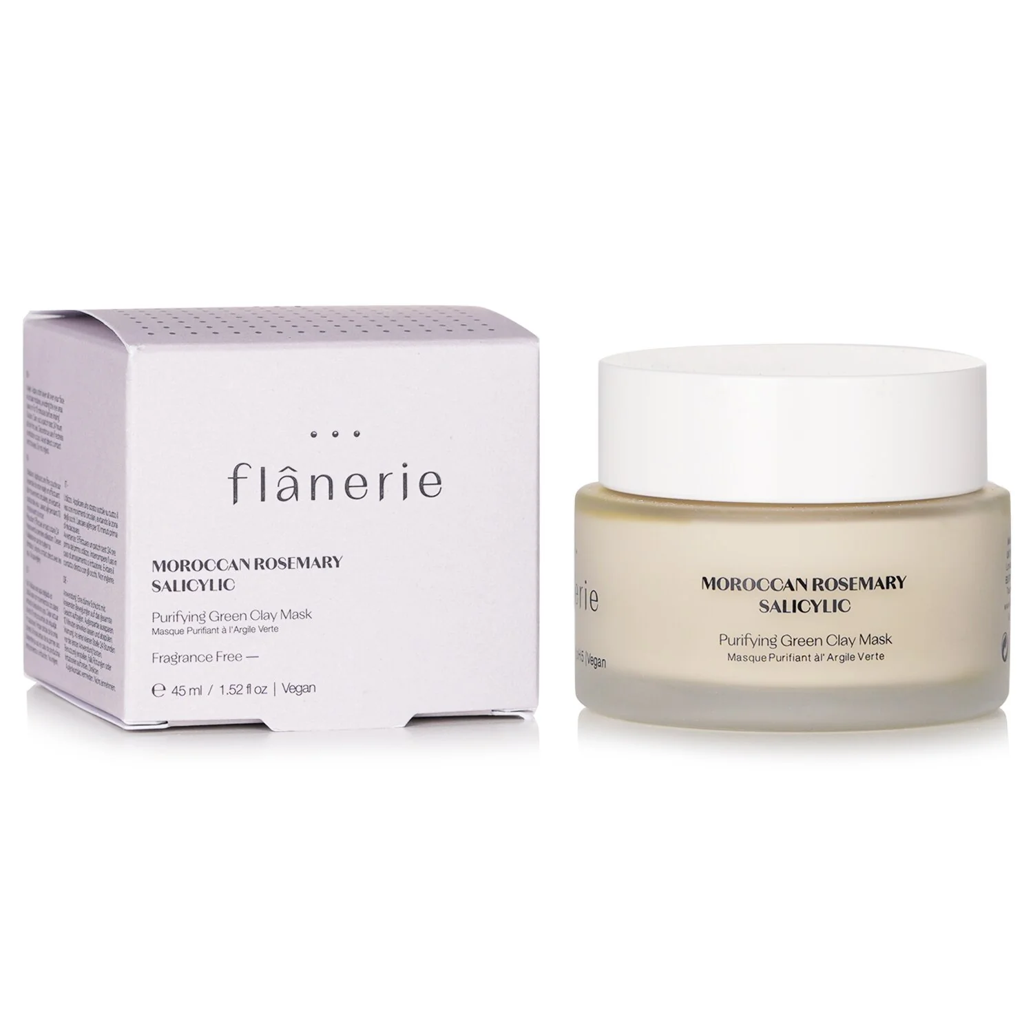 Flanerie Purifying Green Clay Mask  45ml/1.52oz - Olabens