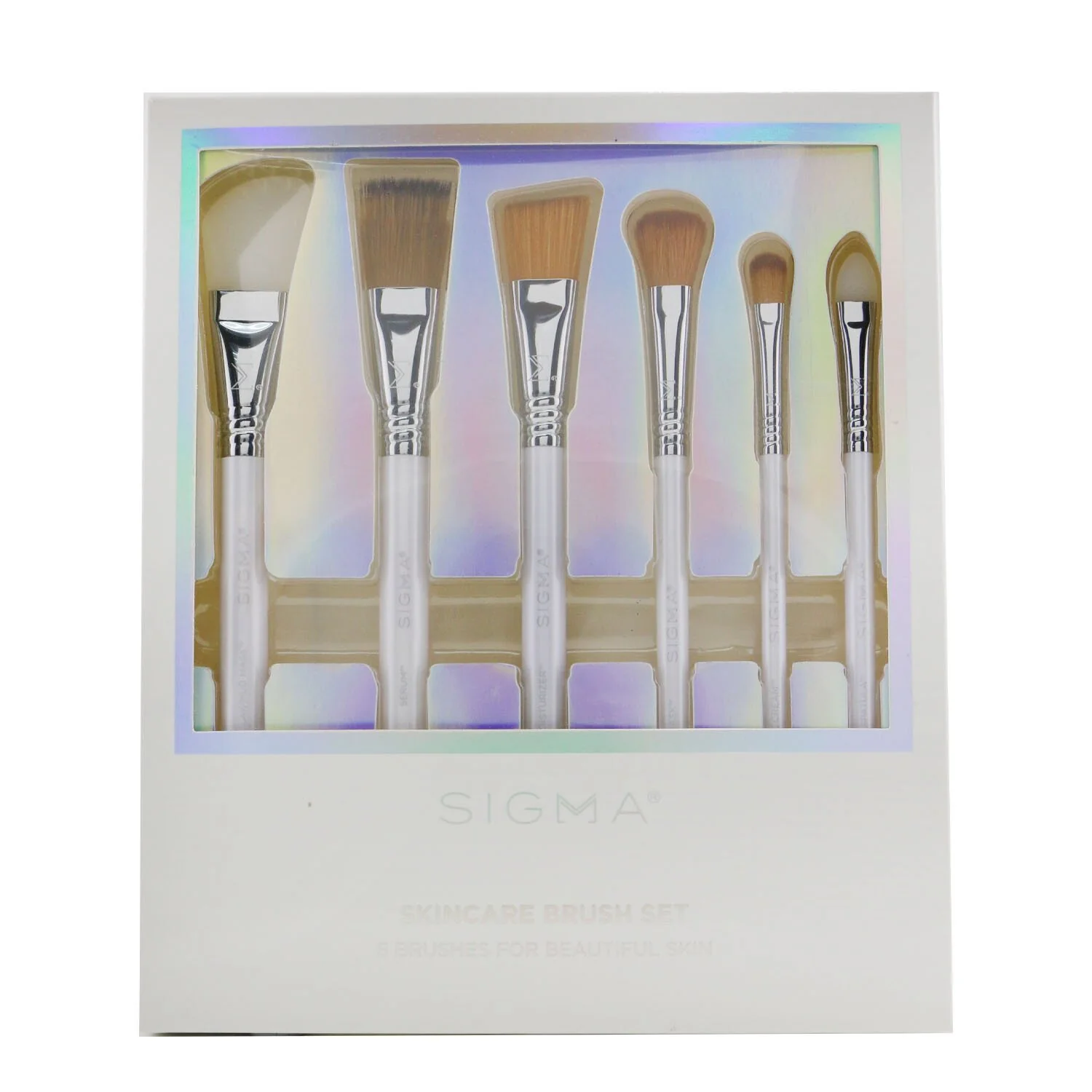 Sigma Beauty Skincare Brush Set (6x Brush)  6pcs - Olabens