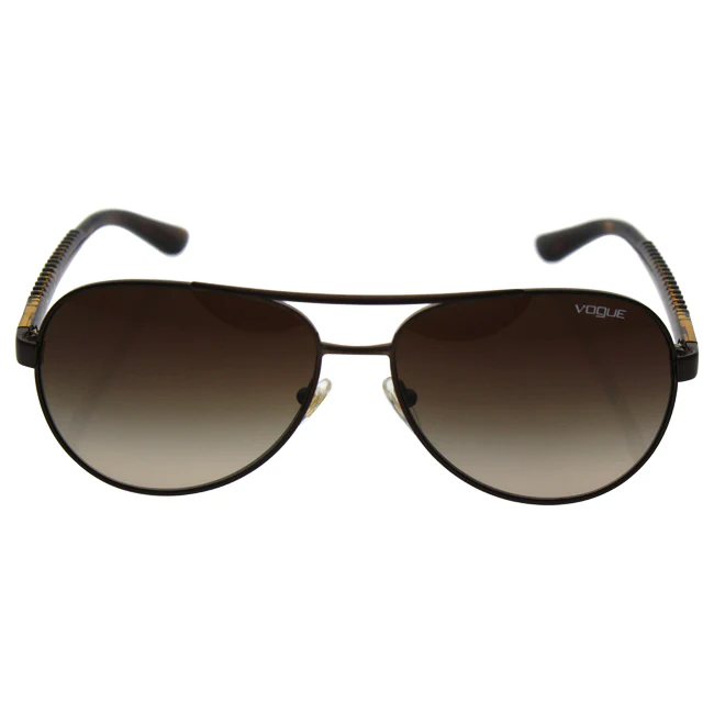 Vogue Vogue VO3997S 934/13 - Brushed Brown/Brown Gradient by Vogue for Women - 58-14-135 mm Sunglasses - Olabens