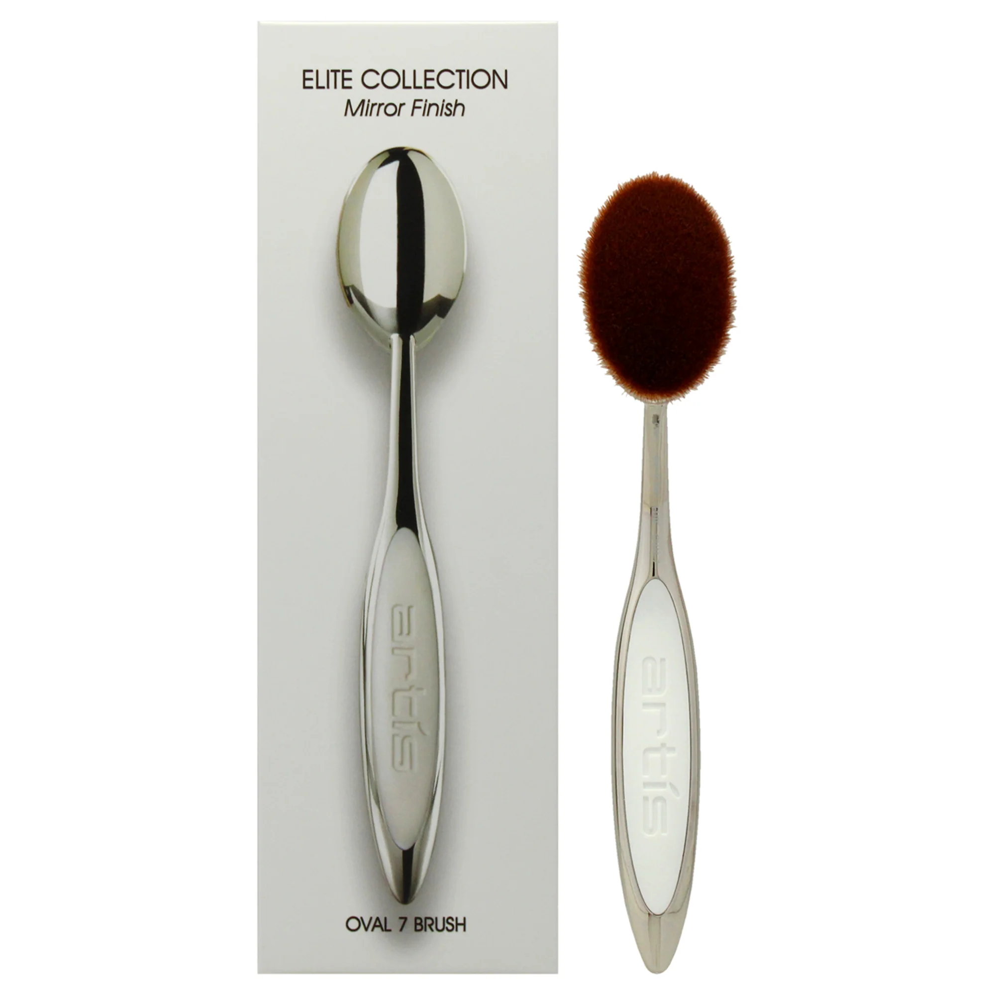 Elite Collection Oval 7 Brush - Mirror by Artis for Women - 1 Pc Brush - Olabens