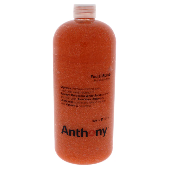 Anthony Facial Scrub by Anthony for Men - 32 oz Scrub - Olabens