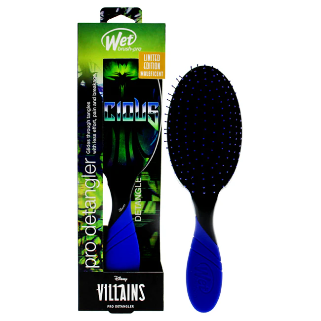 Wet Brush Pro Detangler Disney Villains Brush - Vicious Maleficent by Wet Brush for Unisex - 1 Pc Hair Brush - Olabens