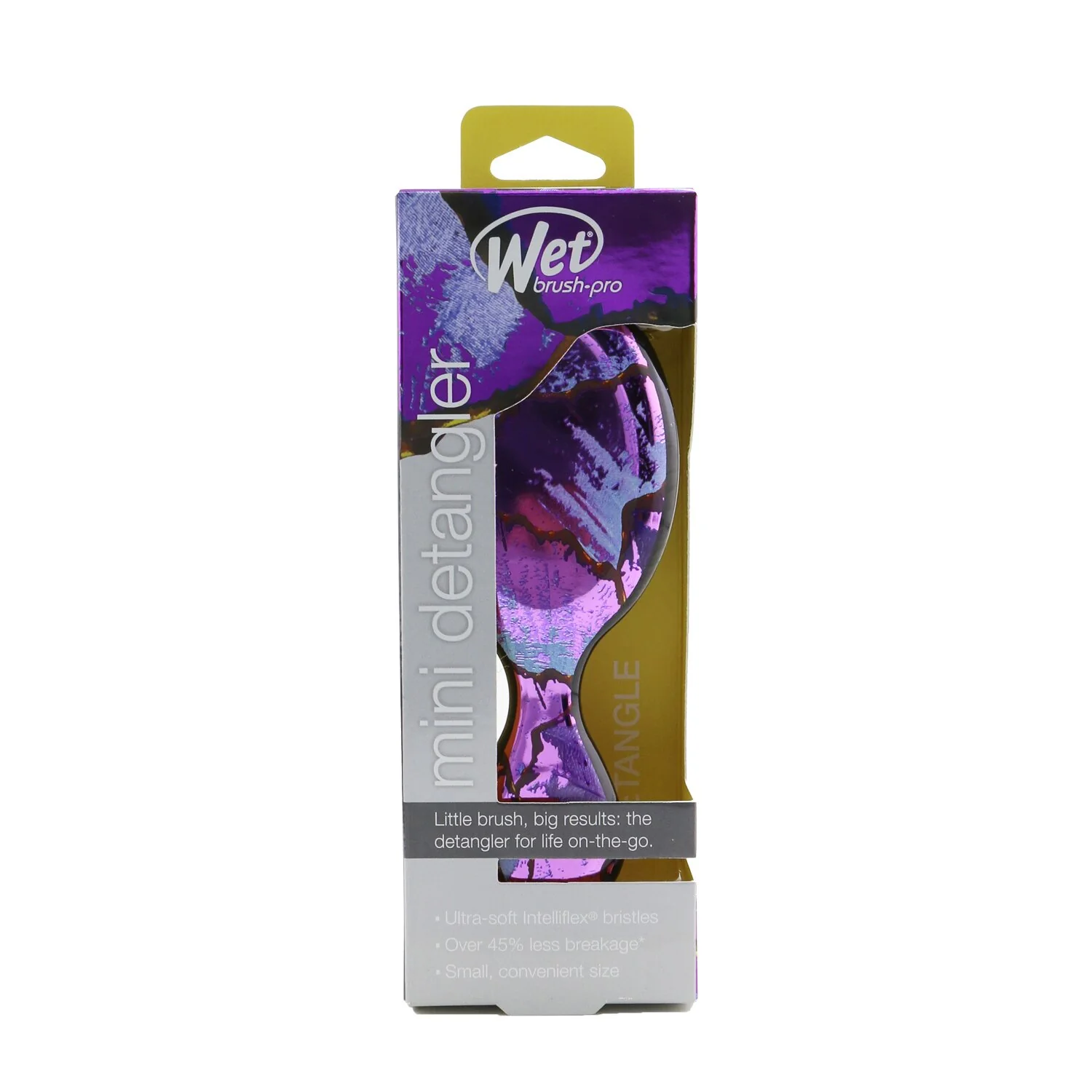 Wet Brush Pro Mini Detangler Metamorphosis - # Sapphire Empress  1pc - Olabens