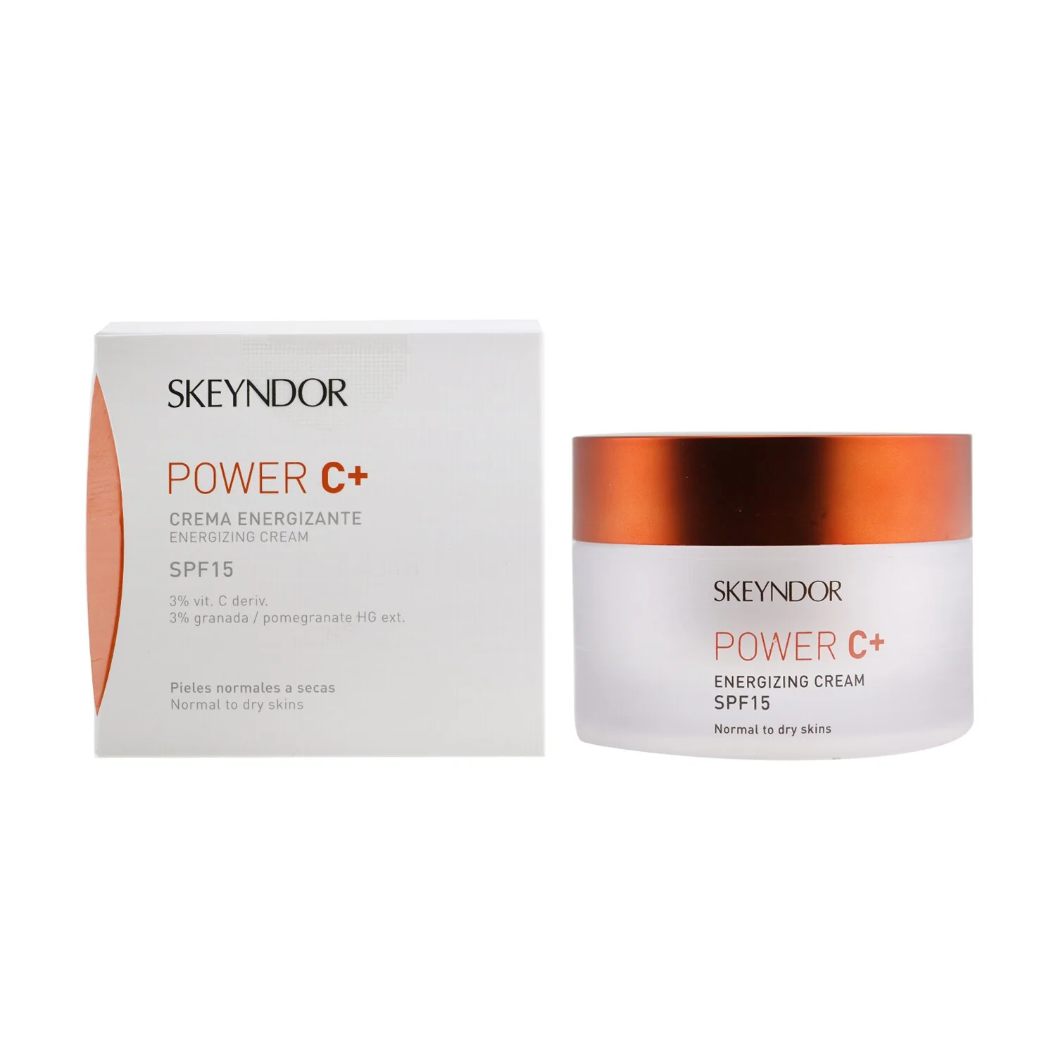 SKEYNDOR Power C+ Energizing Cream SPF 15 - 3% Vit. C Deriv. (For Normal To Dry Skin)  50ml/1.7oz - Olabens
