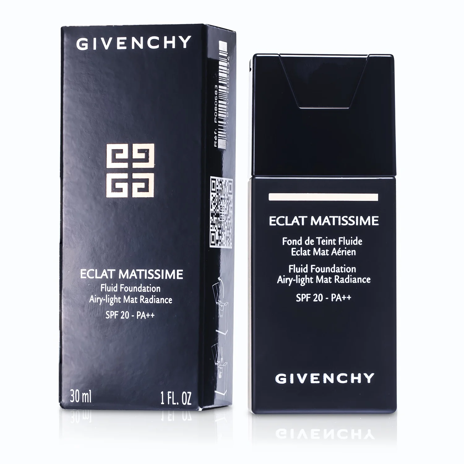 Givenchy Eclat Matissime Fluid Foundation SPF 20 - # 4 Mat Beige  30ml/1oz - Olabens
