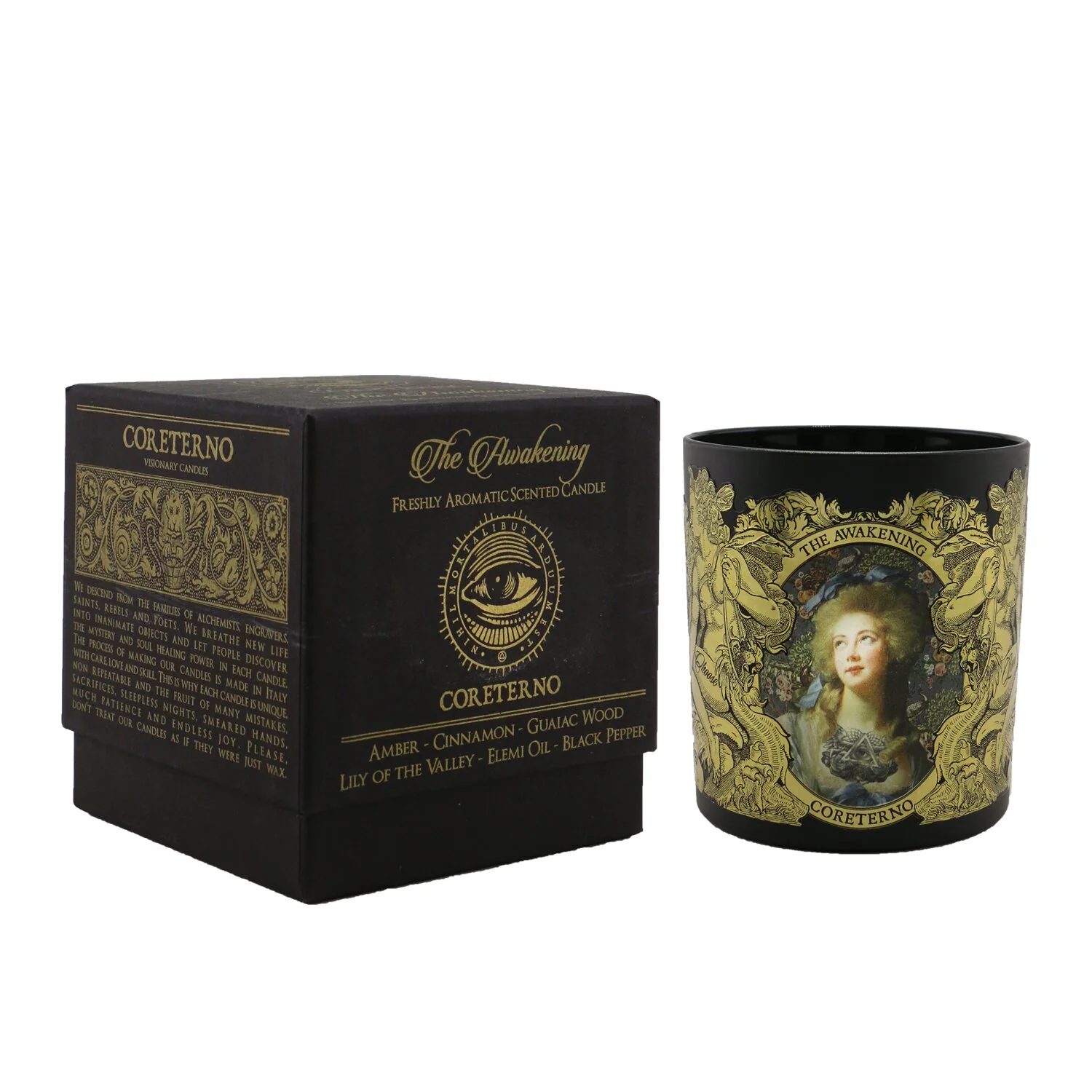 Coreterno Scented Candle - The Awakening (Freshly Aromatic)  240g/8.5oz - Olabens