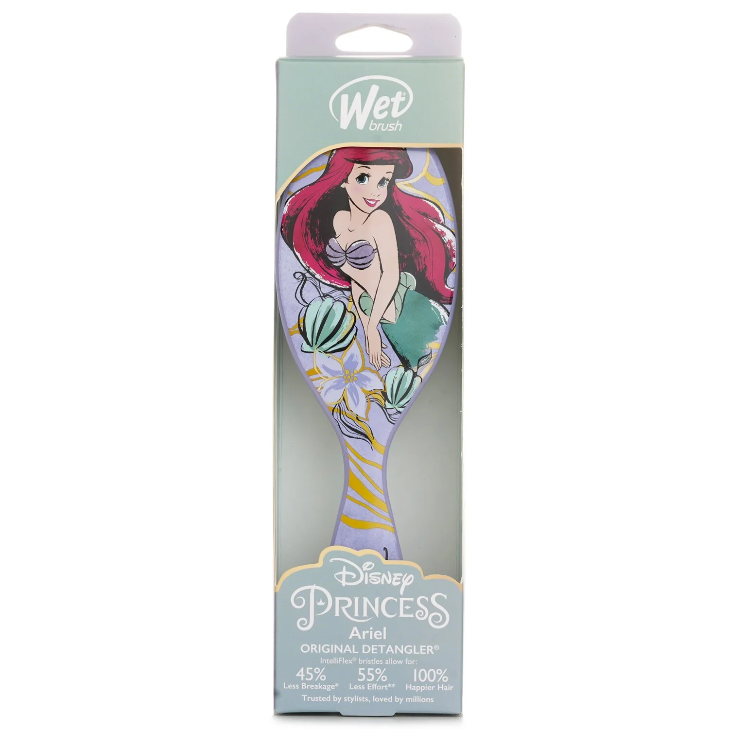 Wet Brush Original Detangler Elegant Disney Princess Ariel Hair Brush  1pc - Olabens