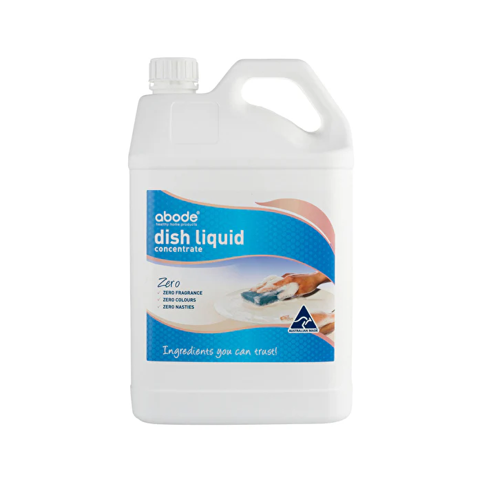 Abode Cleaning Products Abode Dish Liquid Concentrate Zero 4000ml - Olabens