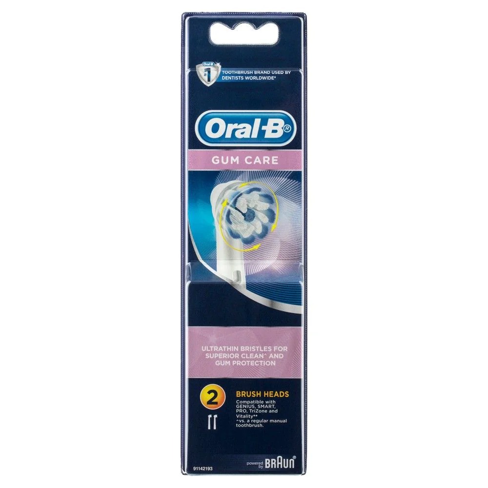 Oral B Power Brush Refill Gum Care 2 Pack - Olabens