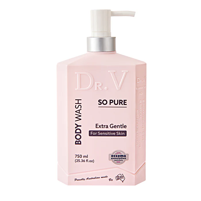Dr. V Body Wash So Pure (Extra Gentle for Sensitive Skin) 750ml - Olabens
