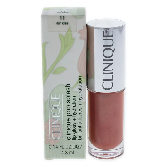 Clinique Pop Splash Lip Gloss - 11 Air Kiss by Clinique for Women - 0.14 oz Lip Gloss - Olabens