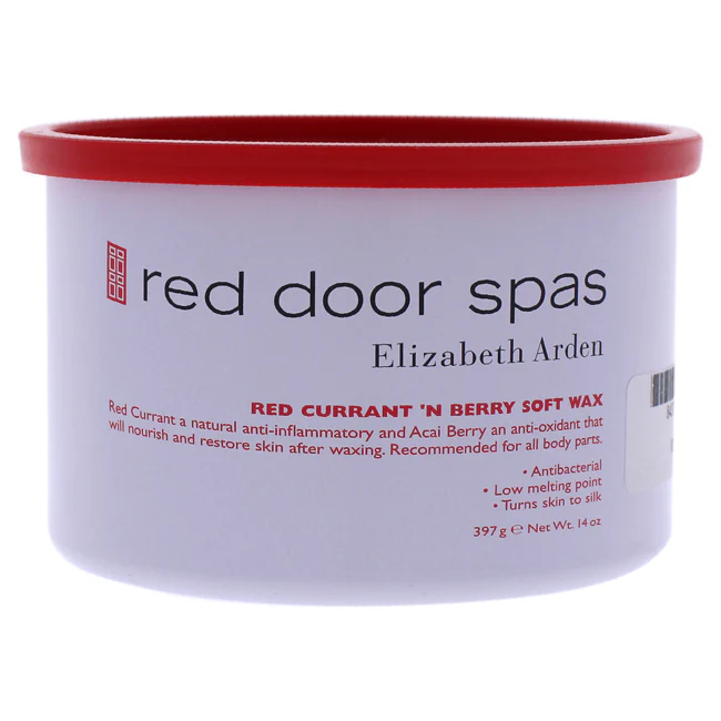 Red Door Spa Red Currant Soft Wax - Berry by Elizabeth Arden for Women - 14 oz Wax - Olabens