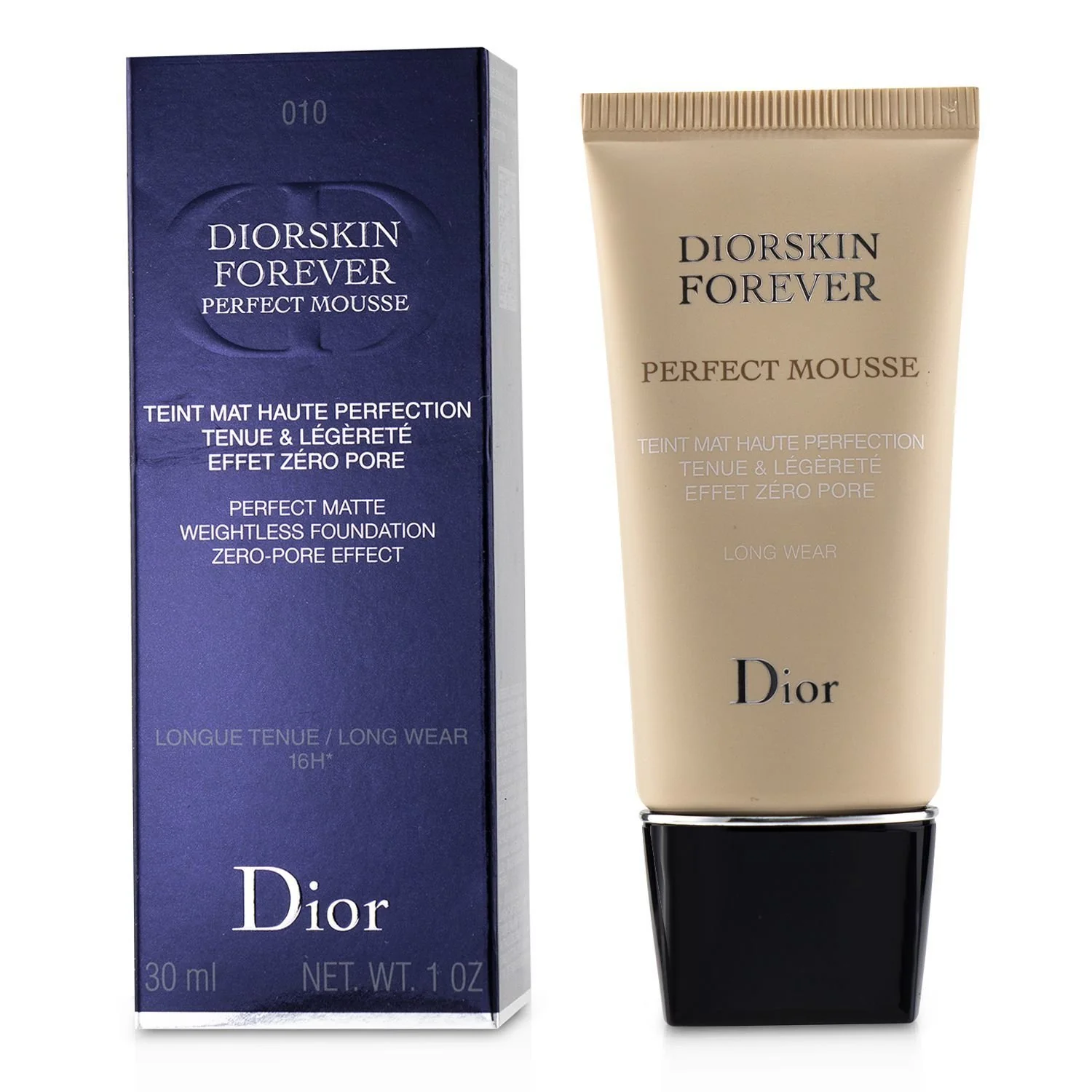 Christian Dior Diorskin Forever Perfect Mousse Foundation - # 010 Ivory  30ml/1oz - Olabens