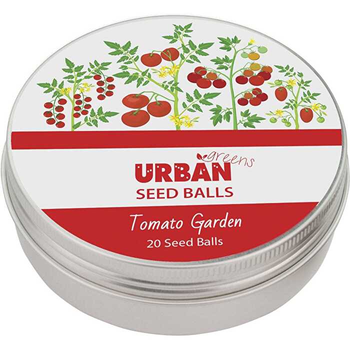 Urban Greens Seed Balls for Planting Tomato Garden 20 per Tin - Olabens