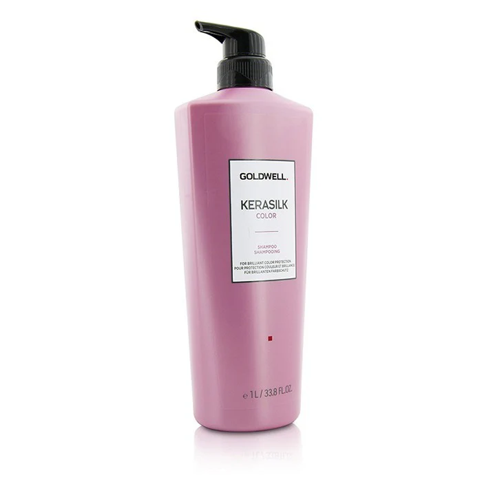 Goldwell Kerasilk Color Shampoo (For Color-Treated Hair) 1000ml/33.8oz - Olabens