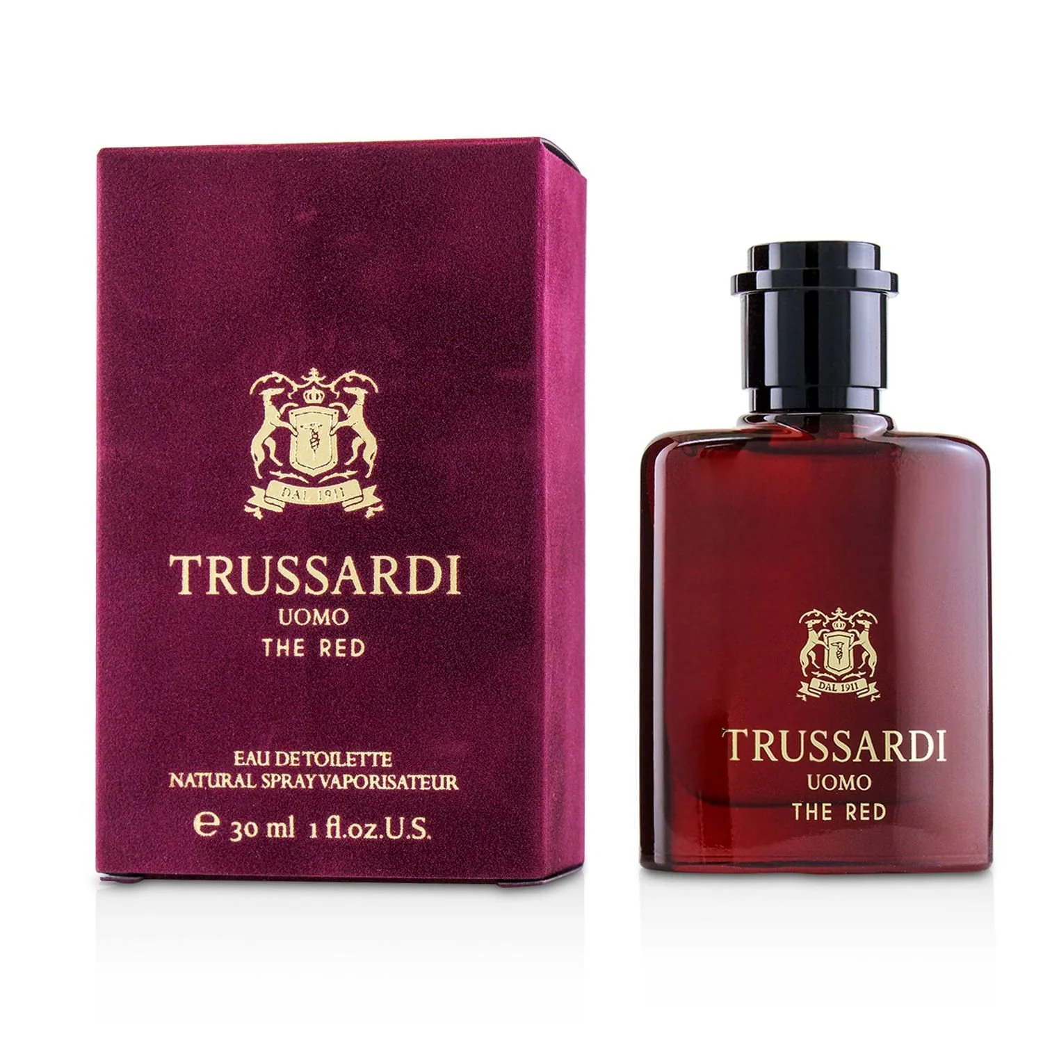 Trussardi Uomo The Red Eau de Toilette Spray  30ml/1oz - Olabens