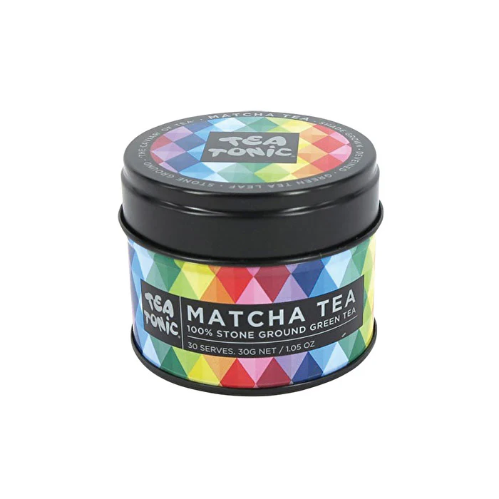 Tea Tonic Organic Matcha Green Tea Platinum Tin 30g - Olabens