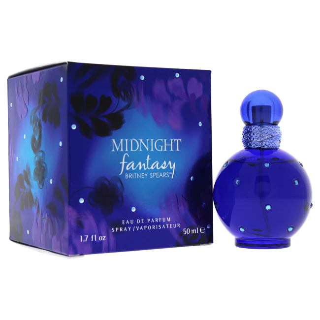 Britney Spears Midnight Fantasy by Britney Spears for Women - 1.7 oz EDP Spray - Olabens