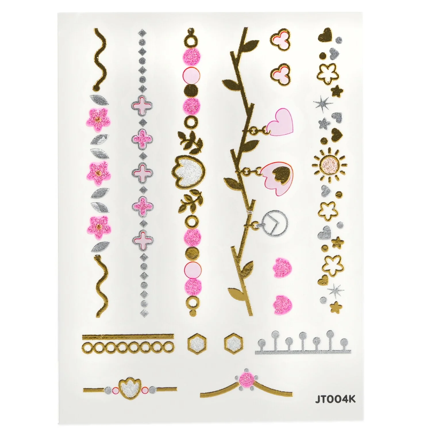 April Korea Princess Jewel Body Sticker - # JT004K  1pc - Olabens