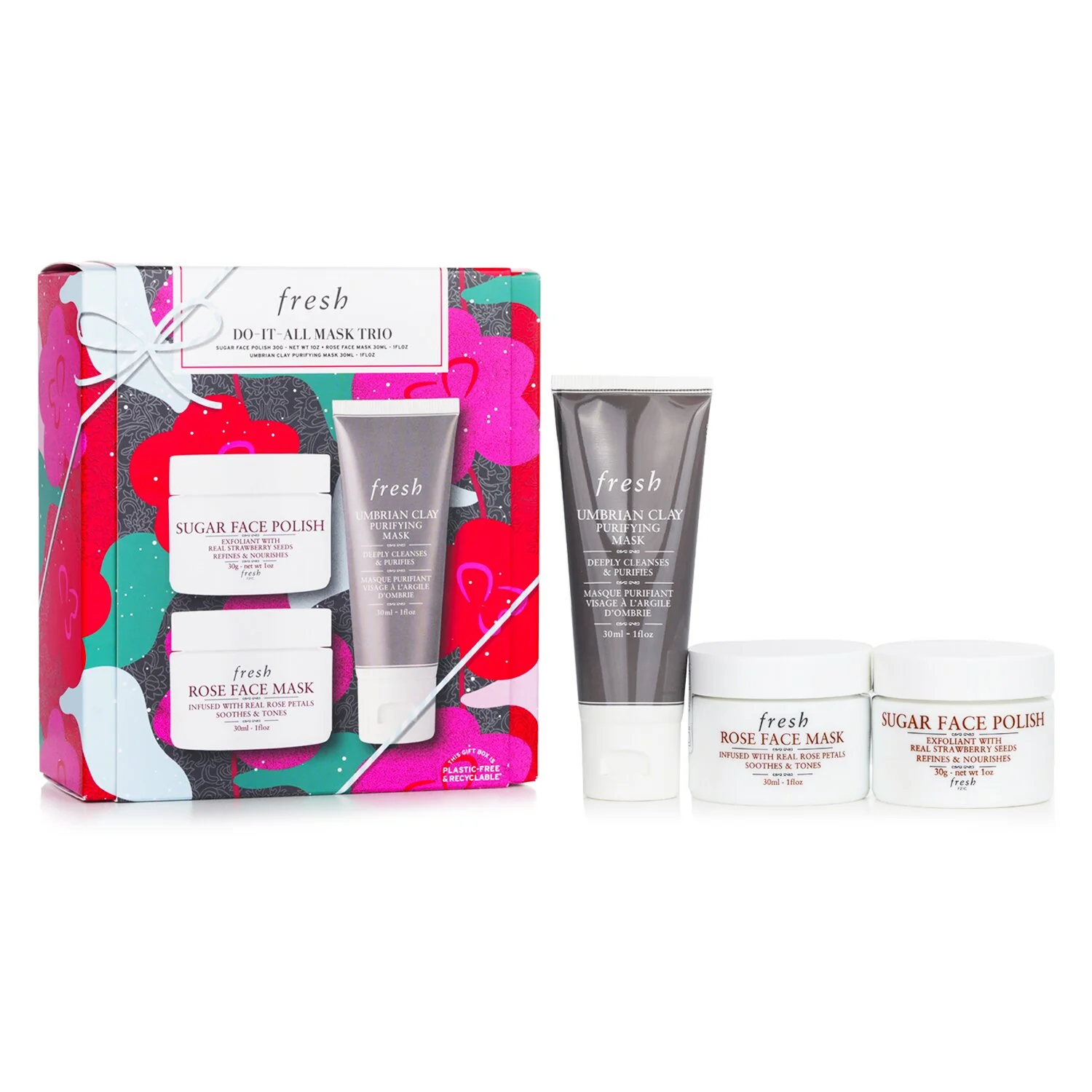 Fresh Do It All Face Mask Trio Set  3pcs - Olabens