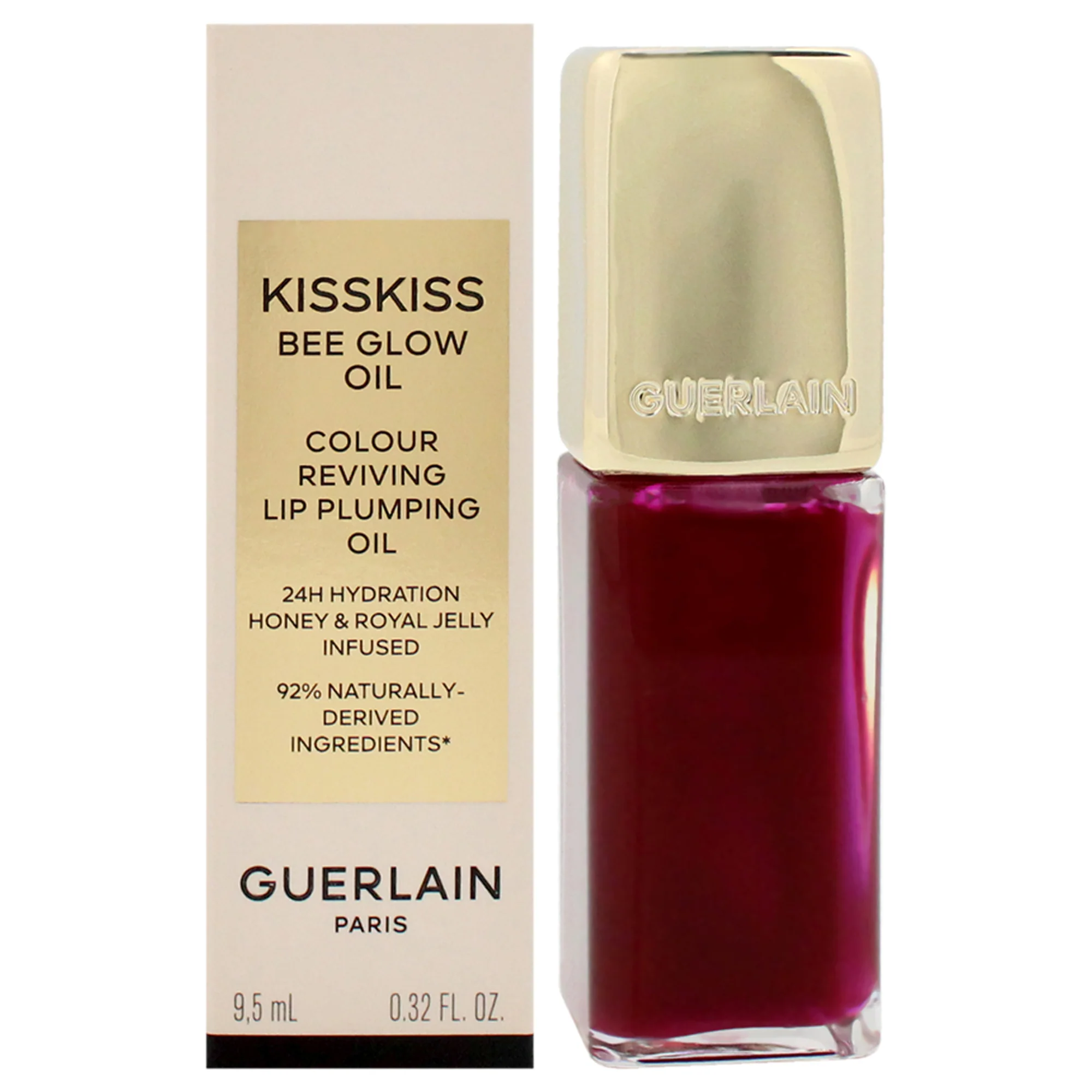 Guerlain Kiss Kiss Bee Glow Oil - 809 Lavender Glow by Guerlain for Women - 0.3 oz Lip Oil - Olabens