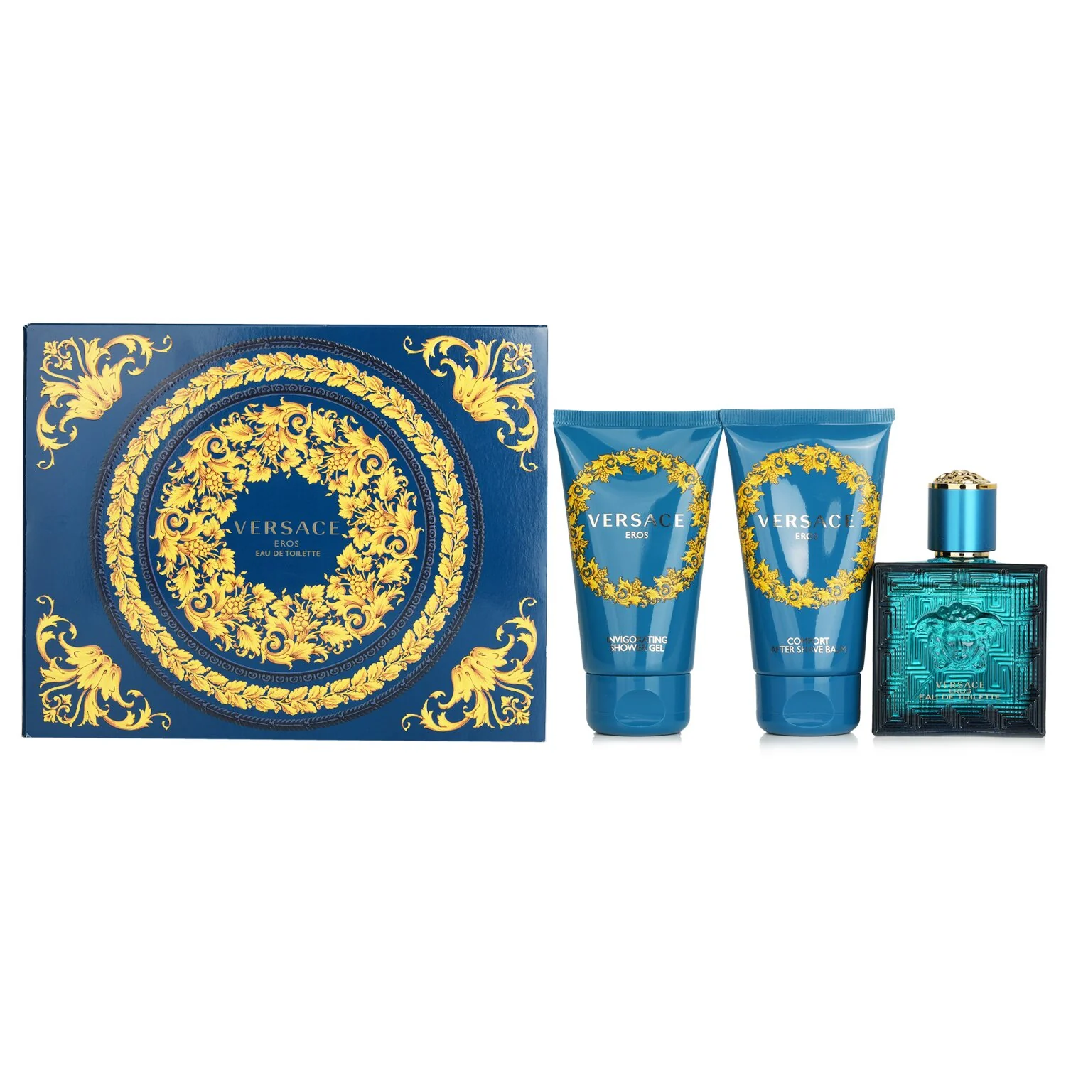 Versace Eros Coffret:  3pcs - Olabens