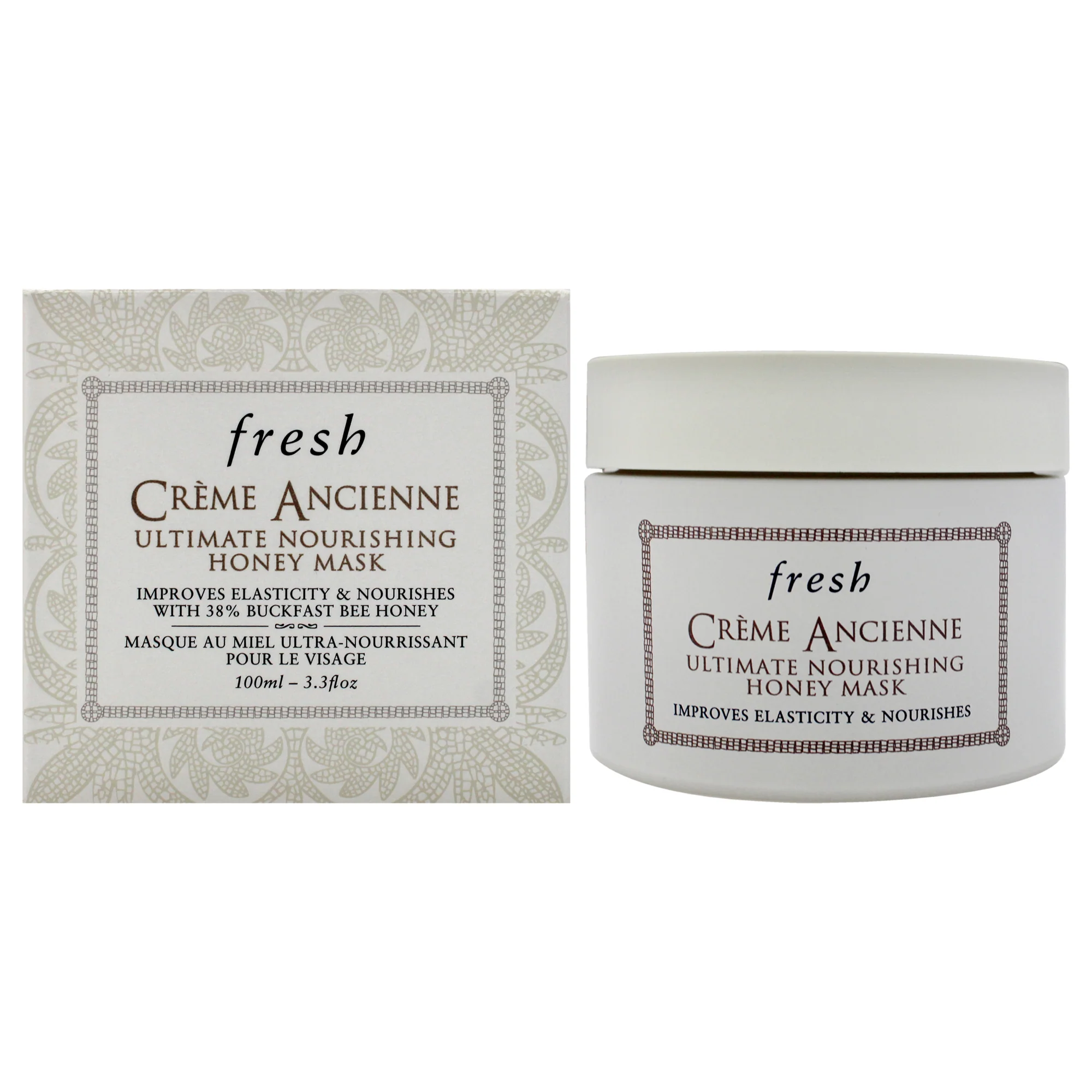 Fresh Cream Ancienne Ultimate Nourishing Honey Mask by Fresh for Women - 3.3 oz Mask - Olabens