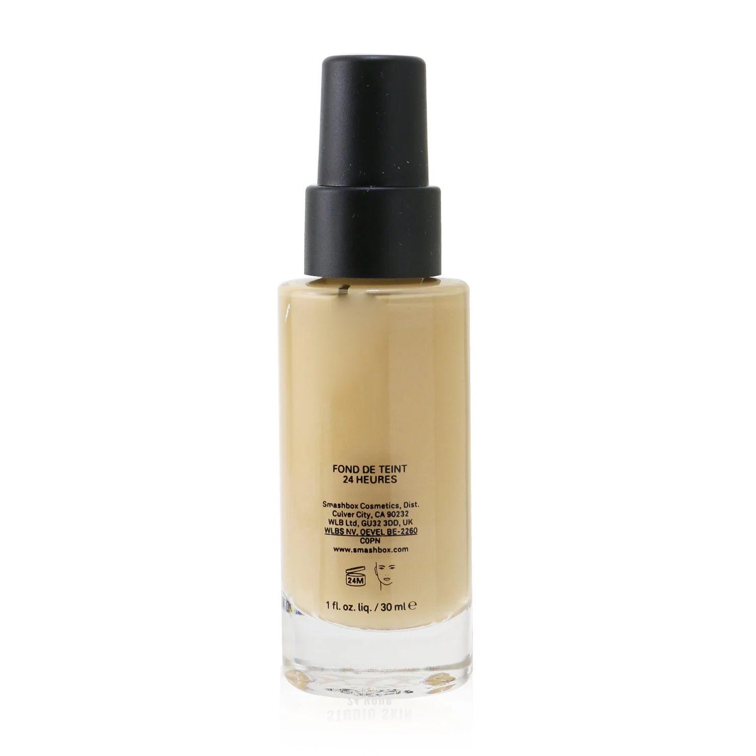 Smashbox Studio Skin 24 Hour Wear Hydrating Foundation - # 3.02 (Medium With Neutral Olive Undertone)  30ml/1oz - Olabens