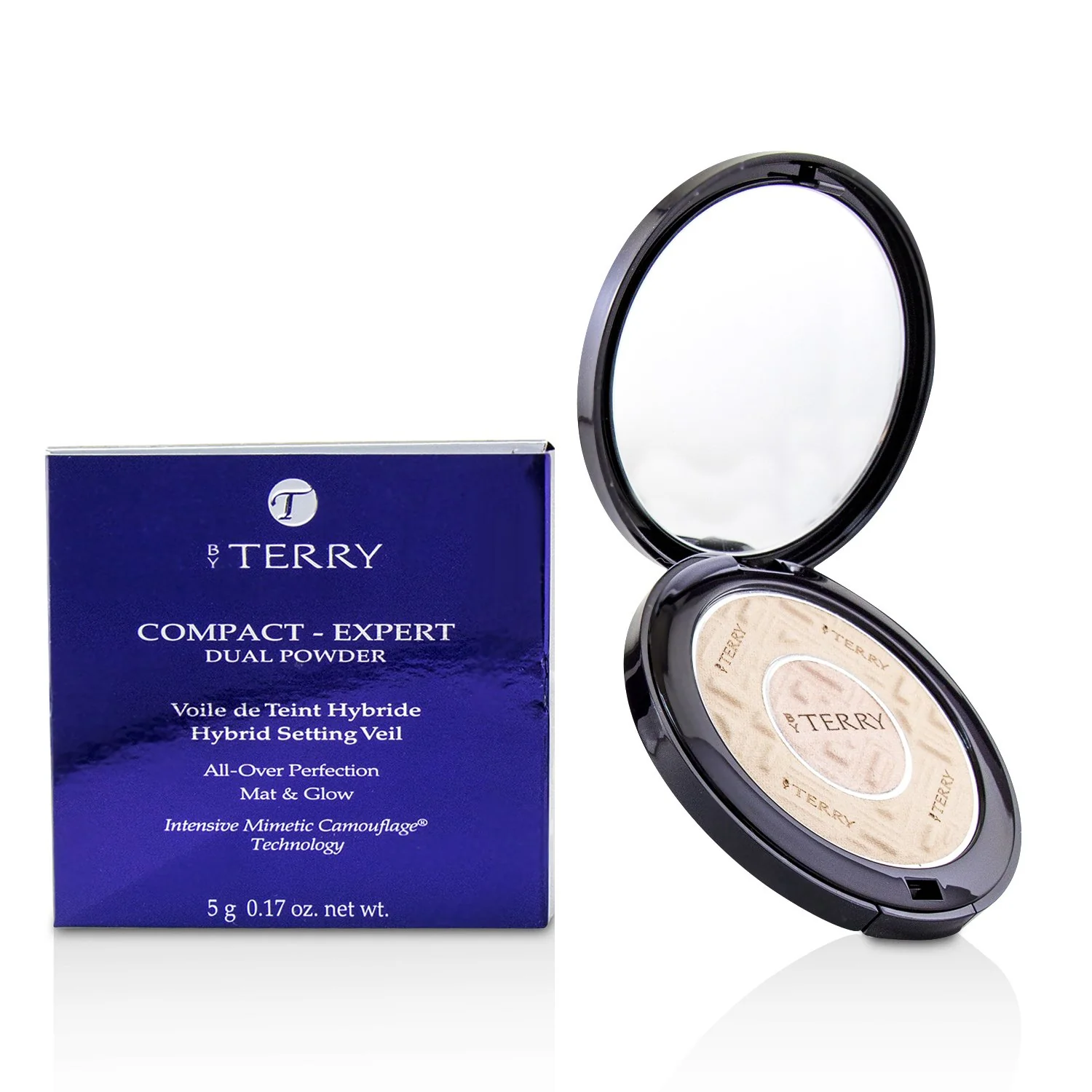By Terry Compact Expert Dual Powder - # 5 Amber Light  5g/0.17oz - Olabens