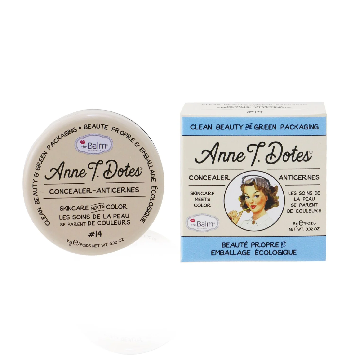 TheBalm Anne T. Dotes Concealer - # 14  9g/0.32oz - Olabens