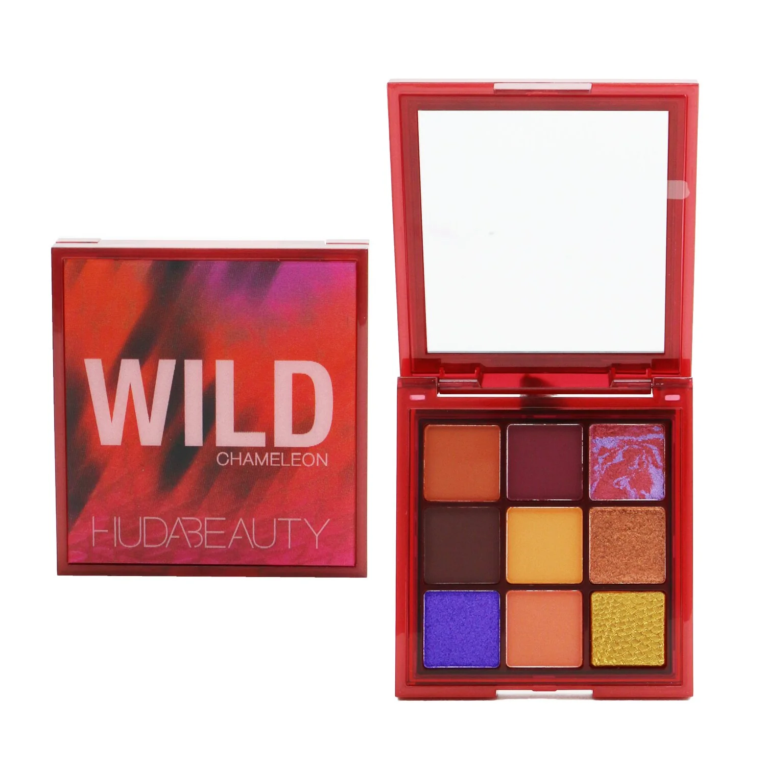 Huda Beauty Wild Obsessions Eyeshadow Palette (9x Eyeshadow) - # Chameleon  7.5g/0.26oz - Olabens