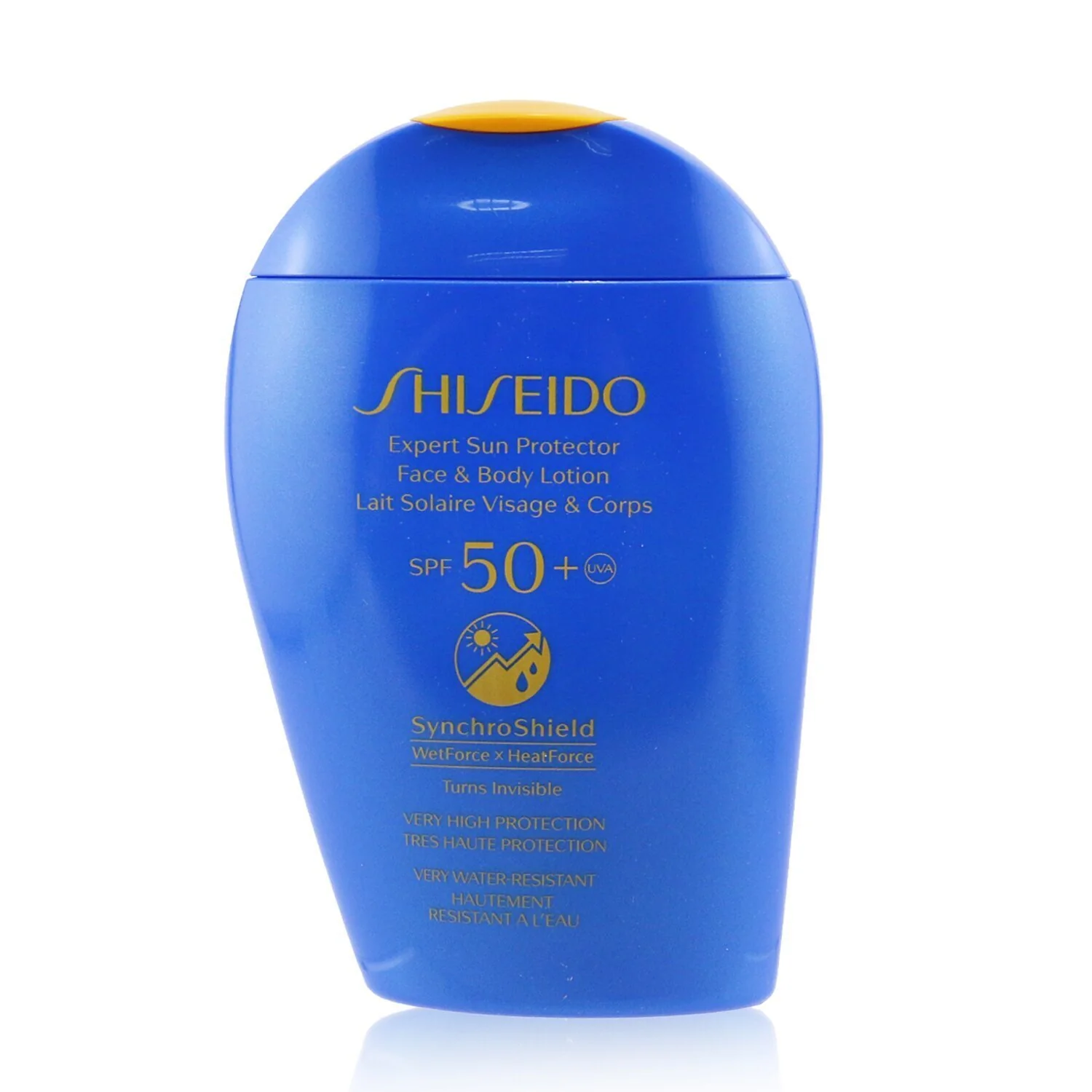 Shiseido Expert Sun Protector SPF 50+UVA Face & Body Lotion (Turns Invisible, Very High Protection, Very Water-Resistant)  150ml/5.07oz - Olabens