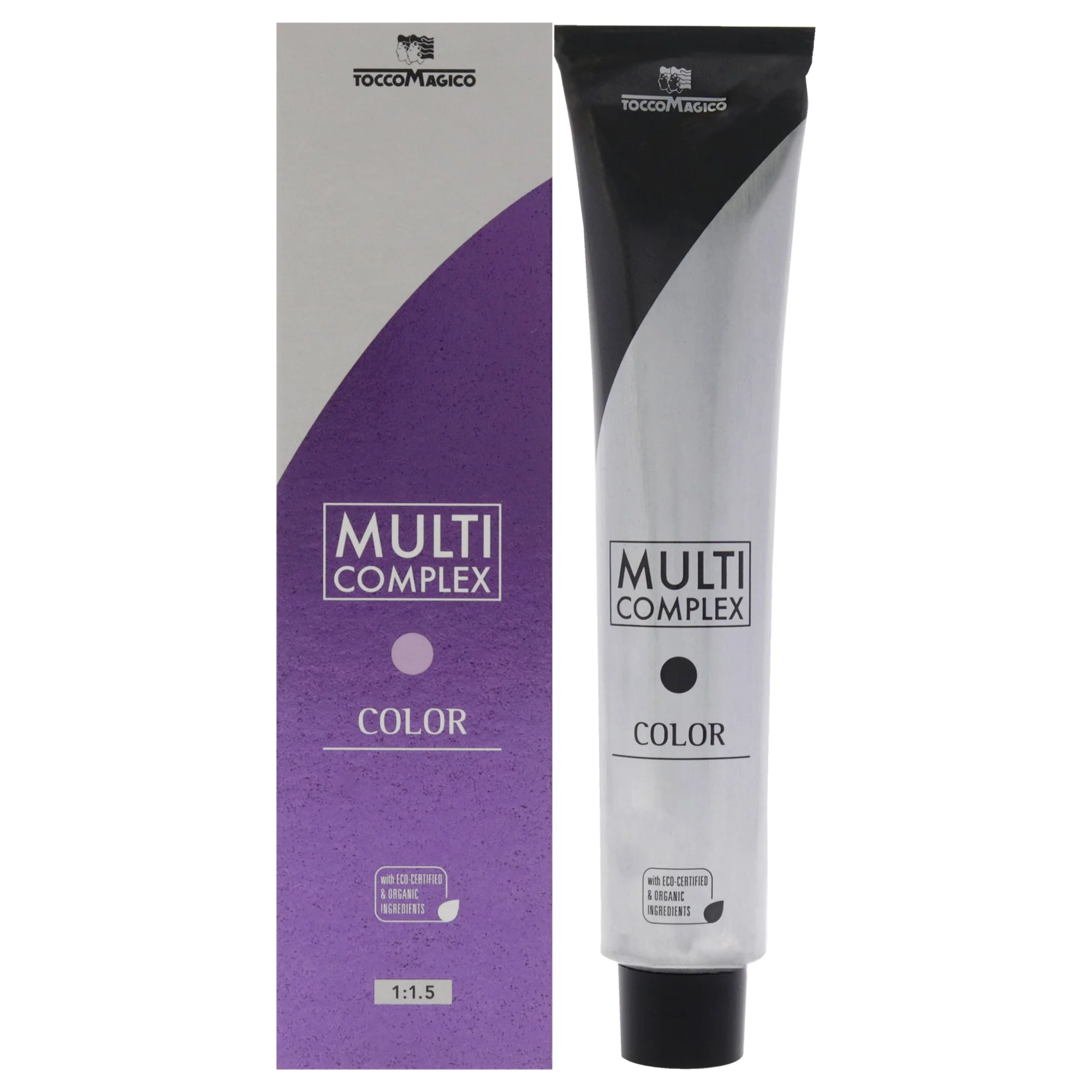 Multi Complex Permanet Hair Color - 5.7 Light Purple Chestnut by Tocco Magico for Unisex - 3.38 oz Hair Color - Olabens