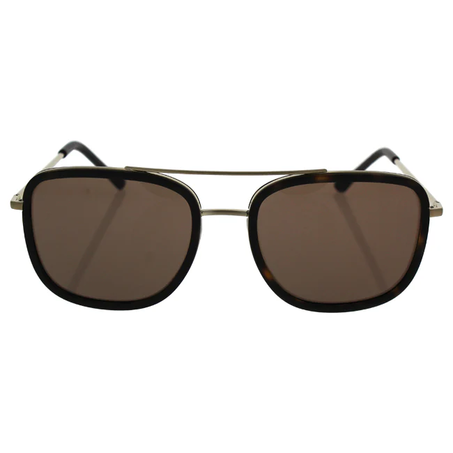 Burberry Burberry BE 3085-Q 1167/5W - Brushed Light Gold/Brown by Burberry for Men - 54-18-145 mm Sunglasses - Olabens