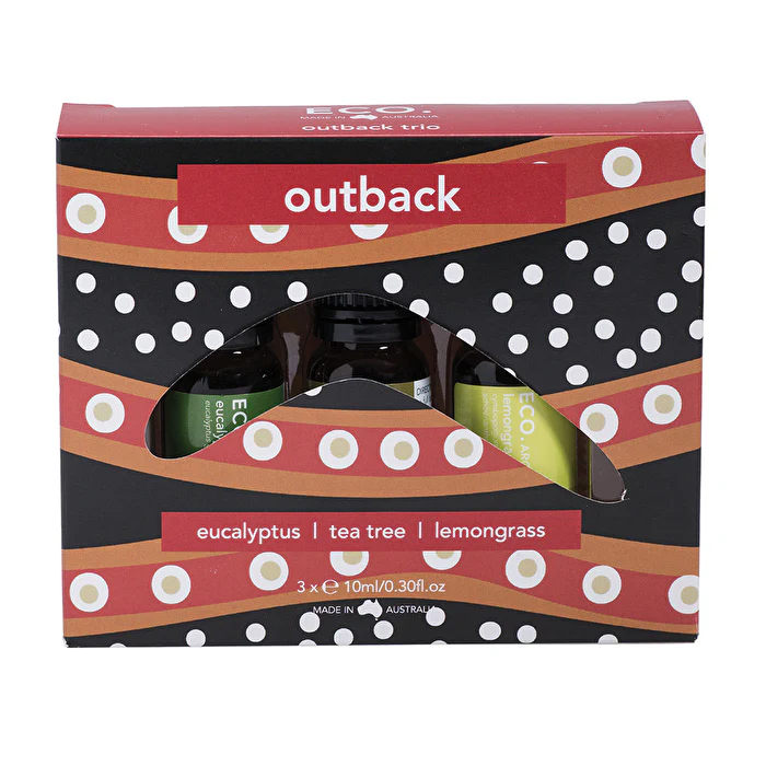 Eco Modern Essentials Aroma Essential Oil Trio Outback 10ml x 3 Pack - Olabens
