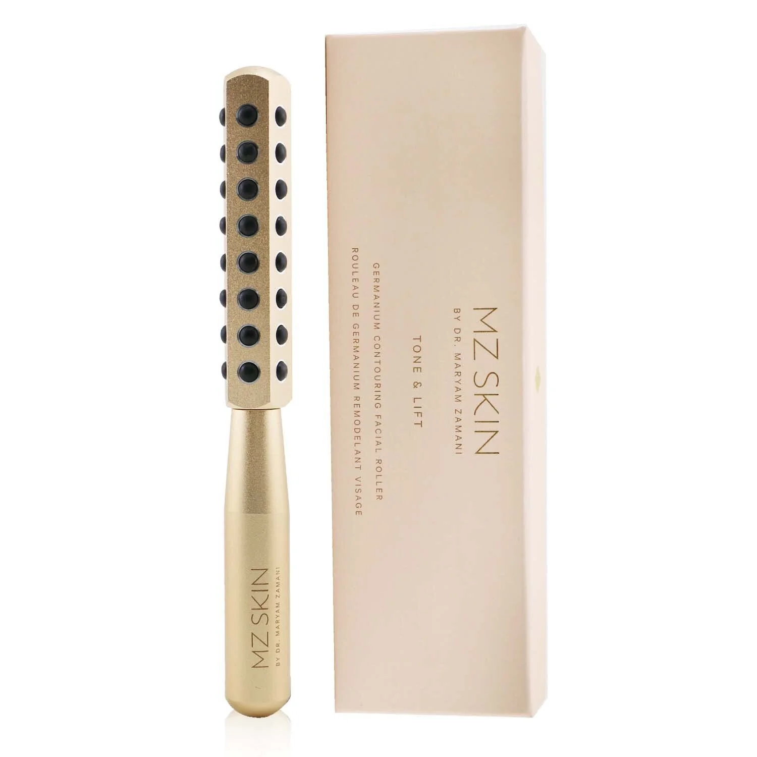 MZ Skin Tone & Lift Germanium Contouring Facial Roller  1pc+bag - Olabens