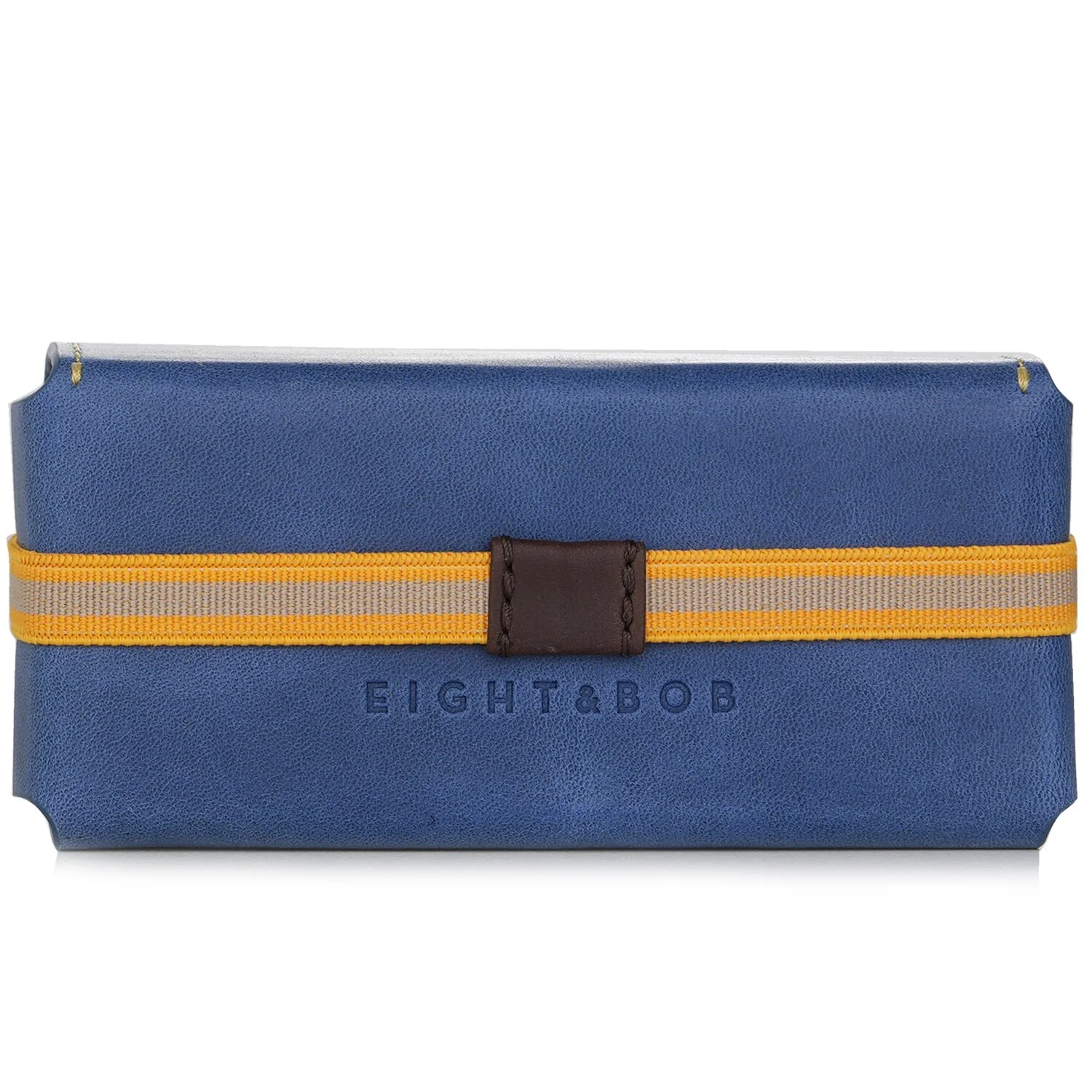 Eight & Bob Fragrance Leather Case - # Navy Blue  1pc - Olabens