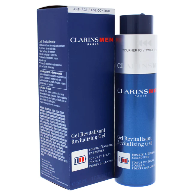 Clarins ClarinsMen Revitalizing Gel by Clarins for Men - 1.7 oz Gel - Olabens