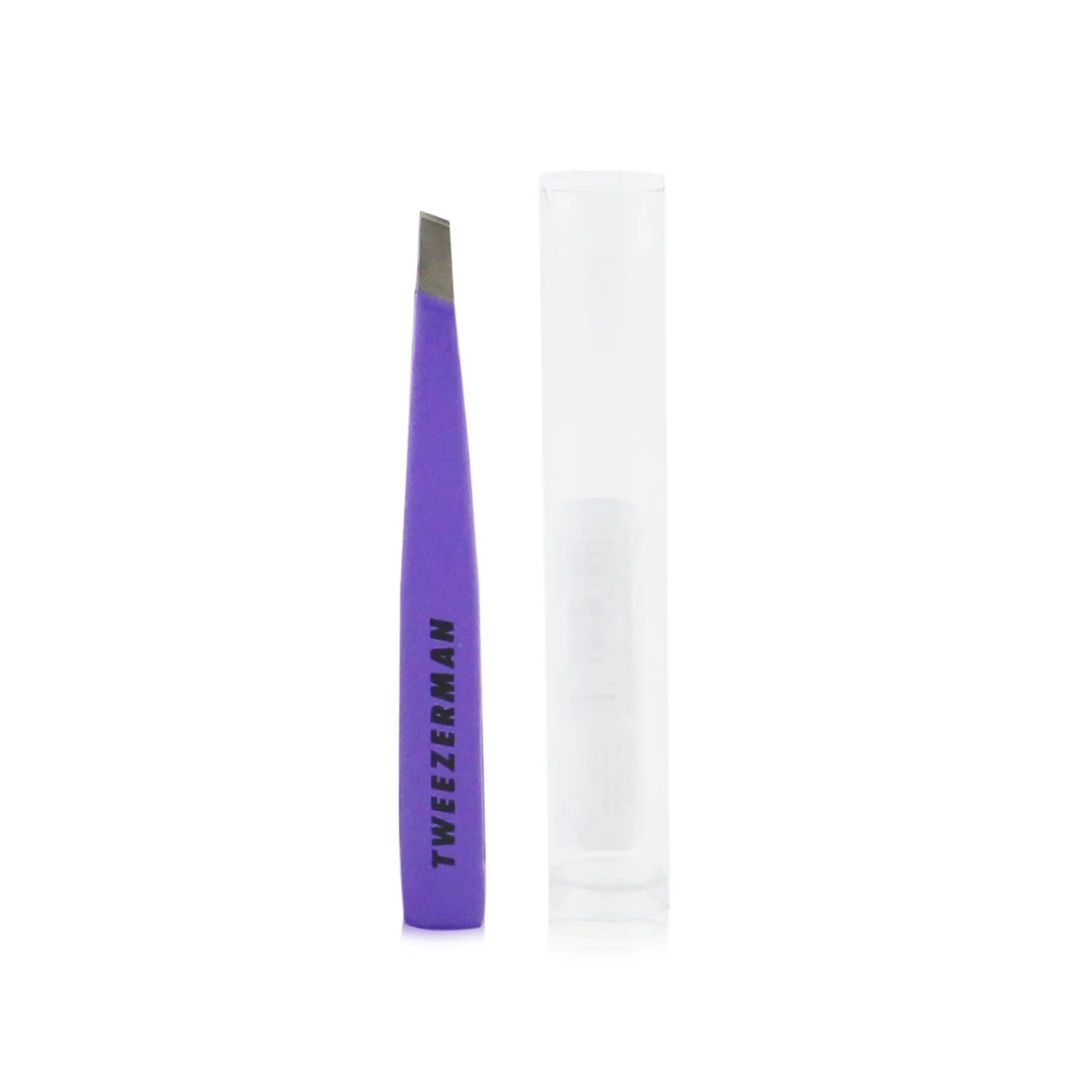 Tweezerman Mini Slant Tweezer - Blooming Lilac/ Lovely Lavendar - Olabens