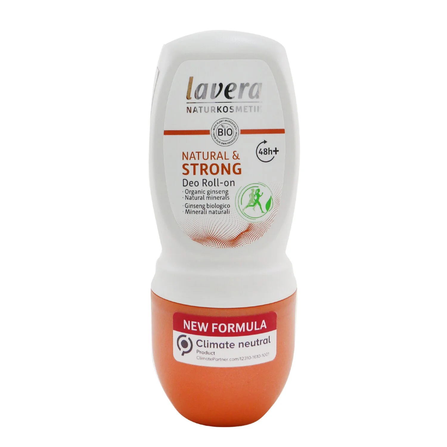 Lavera Natural & Strong Cream Deodorant - With Organic Ginseng  50ml/1.7oz - Olabens