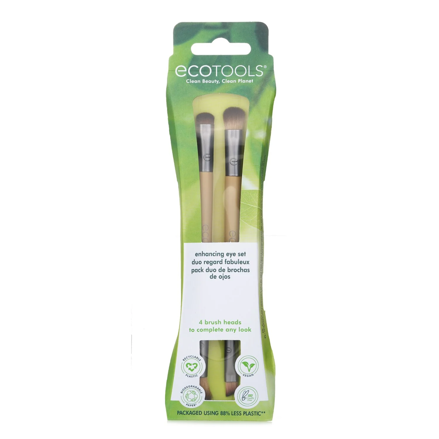 EcoTools Eye Enhancing Duo Brush Set  set - Olabens