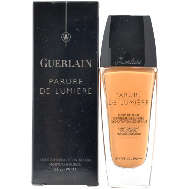 Guerlain Parure De Lumiere Light Diffusing Foundation SPF 25 - # 24 Dore Moyen by Guerlain for Women - 1 oz Foundation - Olabens