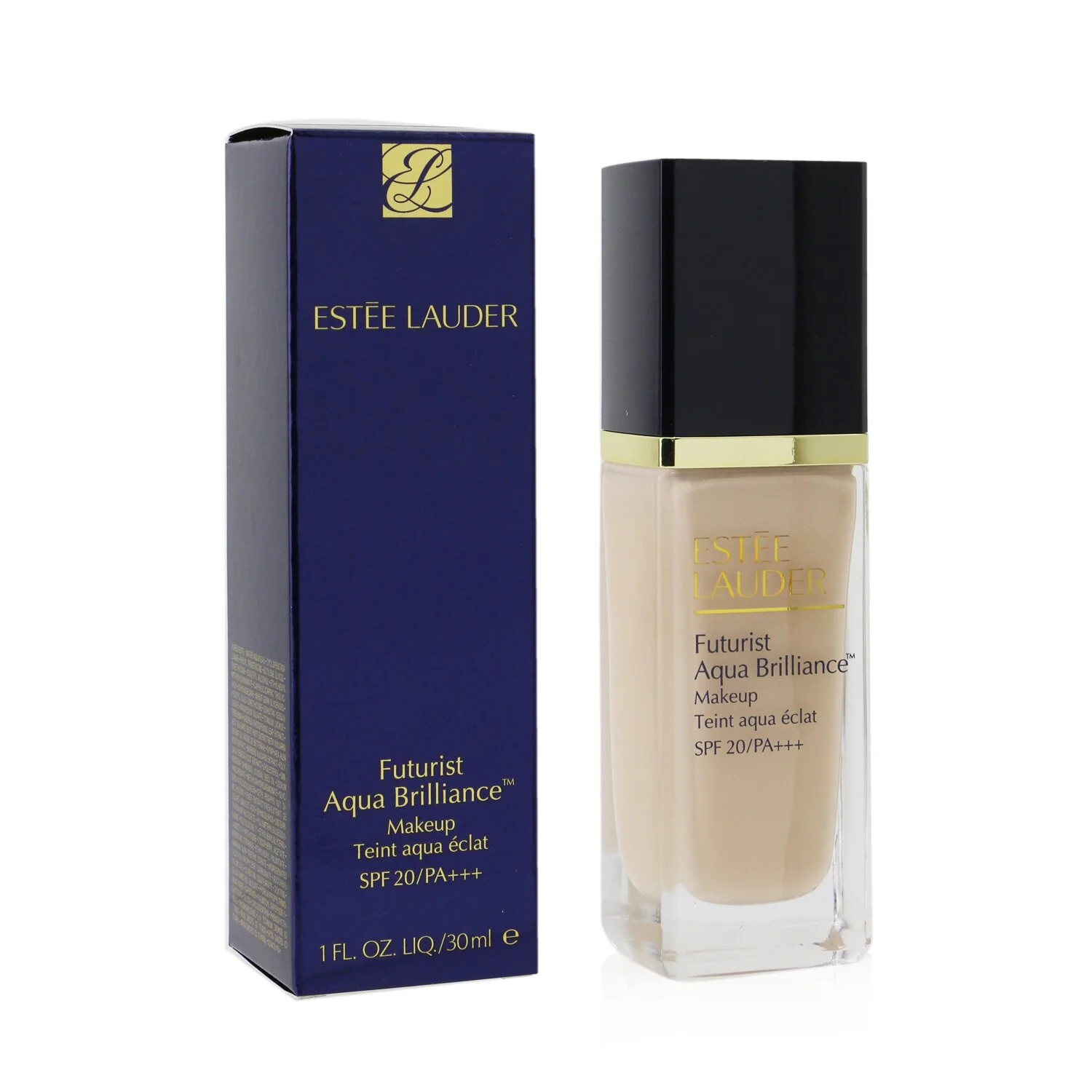 Estee Lauder Futurist Aqua Brilliance Makeup SPF20 - #1C0 Cool Porcelain  30ml/1oz - Olabens