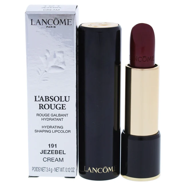 Lancome LAbsolu Rouge Hydrating Shaping Lipcolor - # 191 Jezebel - Cream by Lancome for Women - 0.12 oz Lipstick - Olabens